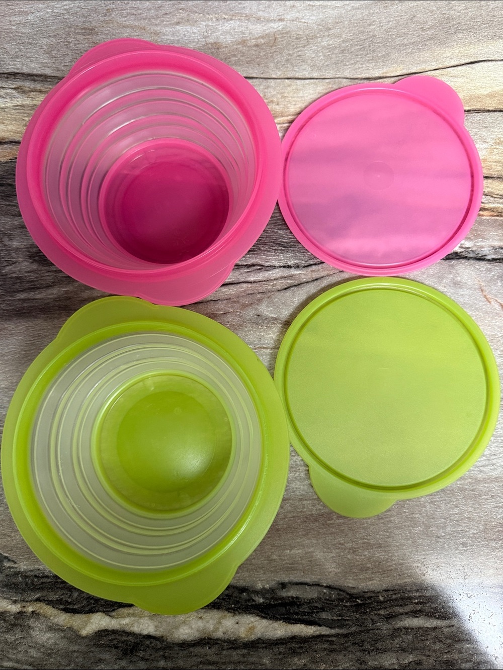 Tupperware Collapsible Flat Out Containers - Picture 4 of 8